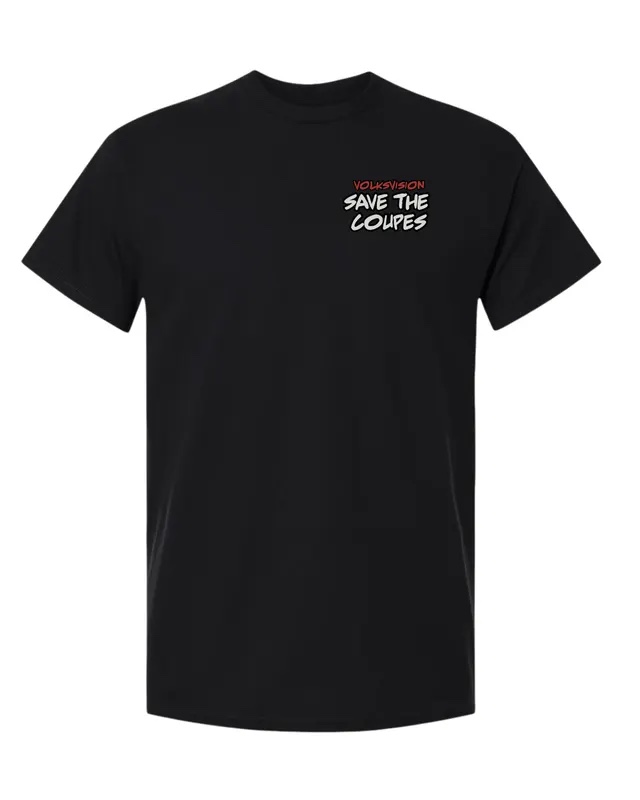 VolksVision - SAVE THE COUPES - Mk2 Jetta Tee